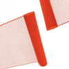 1X30m heavy duty rigid HDPE orange safety barrier mesh hexagonal shape net for warning of danger