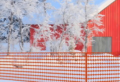 PLASTIC SNOW FENCE