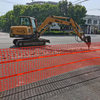 1X50m Visible HDPE Orange Safety Fence with Warning Tape for Construction Sites Net