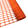 1X50m rigid HDPE plastic orange snow fence safety barrier mesh