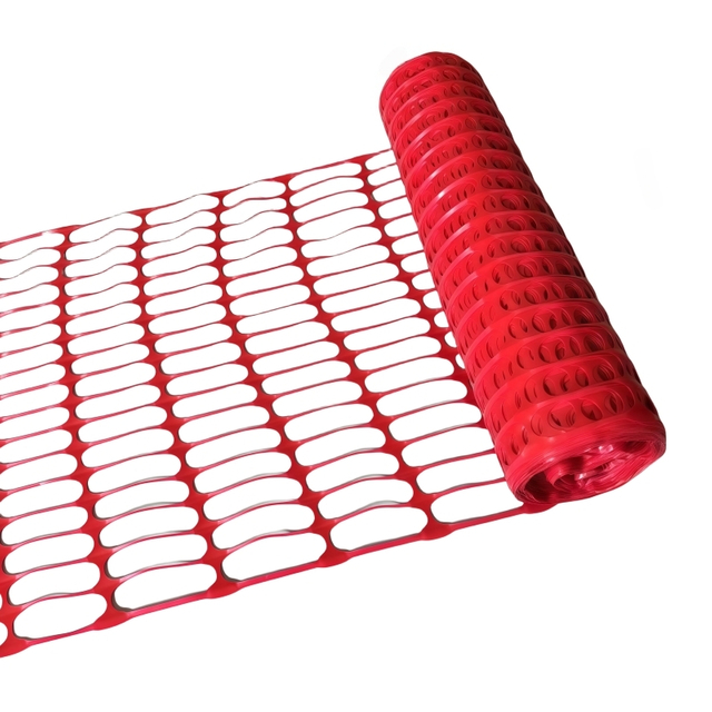 50cm Width HDPE Safety Net in Roll Purple Underground Cable And Pipeline Alert Mesh From Excavation Work