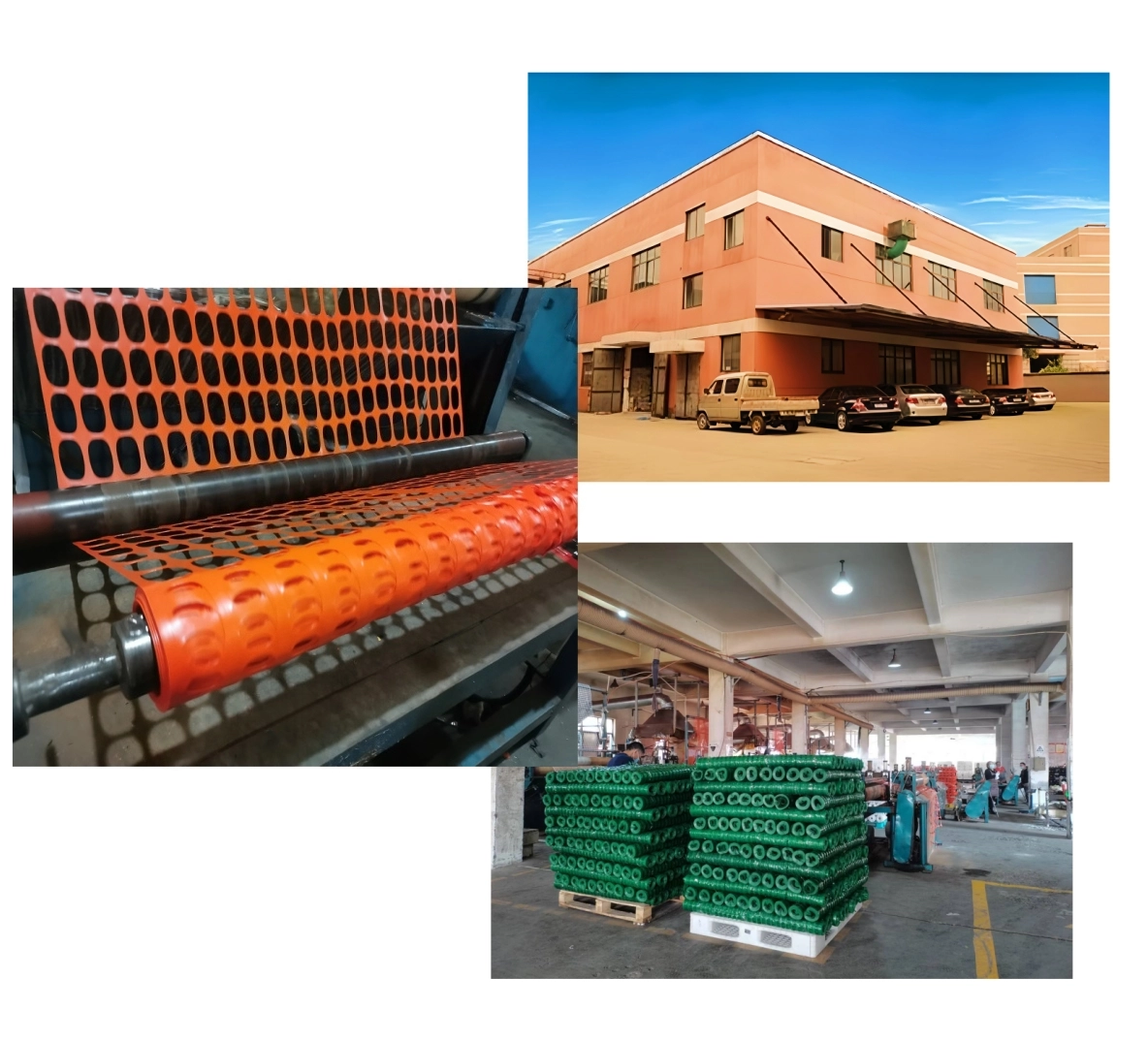 orange plastic fence factory