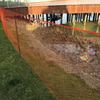 1X30m heavy duty rigid HDPE orange safety barrier mesh 
