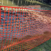 New Zealand Market Orange Plastic Square Grid Net for Garden And Warning Areas