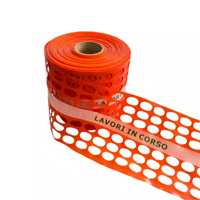 Factory Supply Italy Market 20cm Orange Safety Fence Mesh Barrier for Road Construction Safety Warning Net