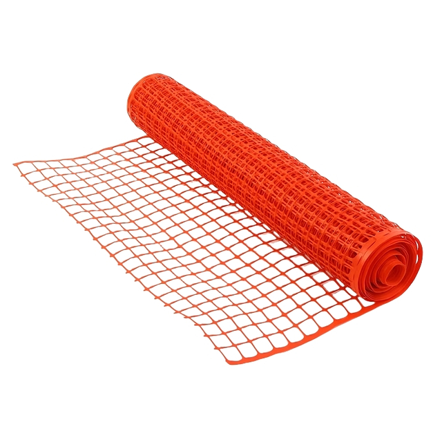New Zealand Market Orange Plastic Square Grid Net for Garden And Warning Areas